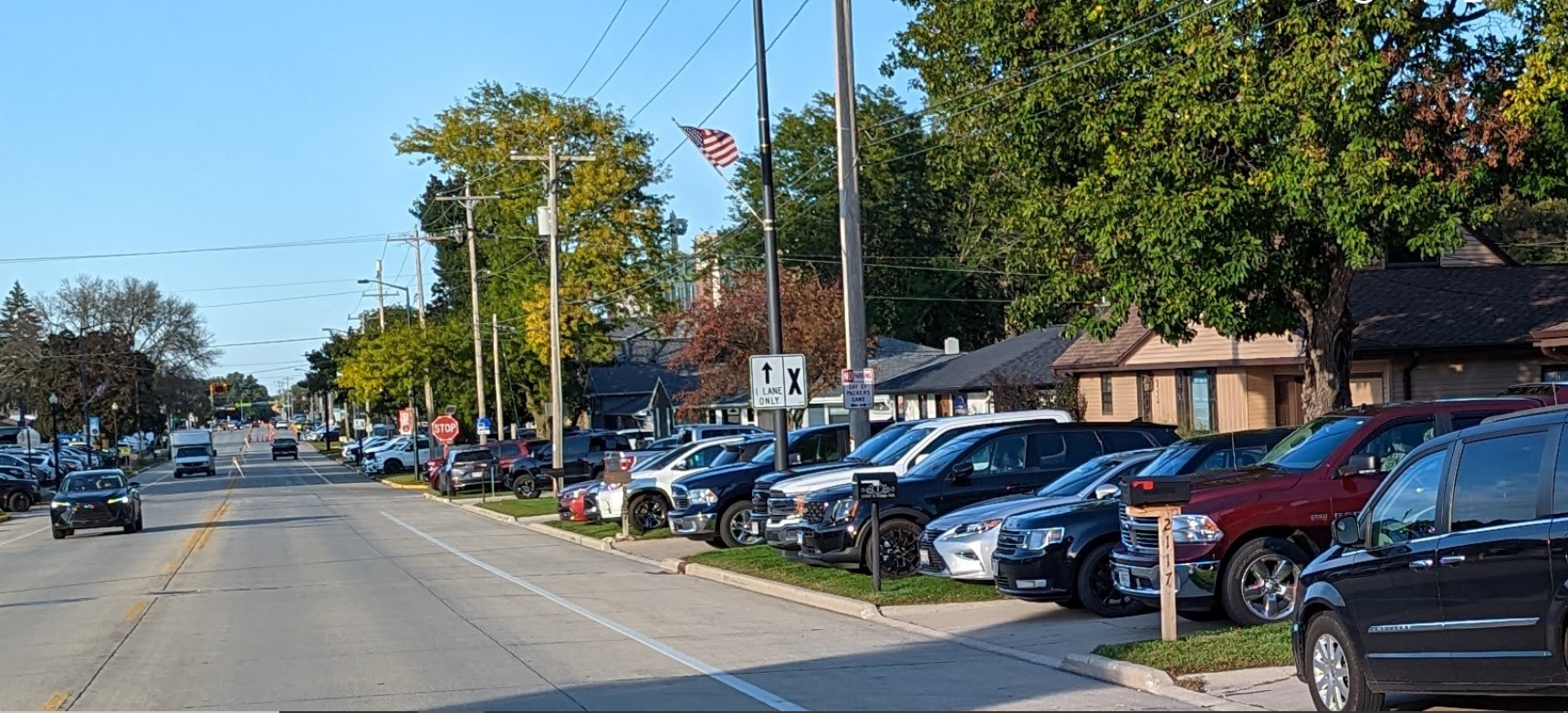 Short Walk North to the Stadium